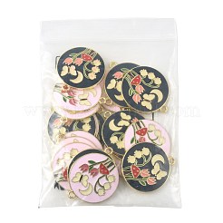 20шт 2 цвета сплава эмалевые подвески&nbsp;ENAM-FS0004-14