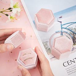 Бархат кольца коробки VBOX-NB0001-03A