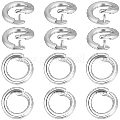 Fermagli in ottone twister&nbsp;KK-BBC0025-17B-S
