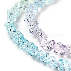 Chapelets de perles en verre transparent&nbsp;GLAA-H023-02H