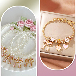 Подвески из эмали из сплава с покрытием 80 шт.&nbsp;ENAM-SC0006-72A