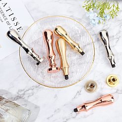 Ручка штампа латунная восковая печать AJEW-K027-02G