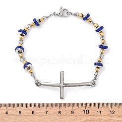 201 bracelets à maillons en acier inoxydable&nbsp;BJEW-A032-01GP-02