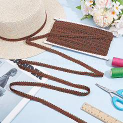 Отделочная лента из полиэстерового кружева «сороконожки» OCOR-WH0100-80A-07