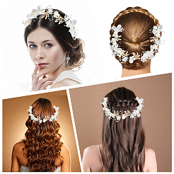 Украшения для волос из сплава&nbsp;OHAR-WH20009-02B