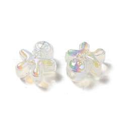 Placage uv perles acryliques irisées arc-en-ciel&nbsp;PACR-M002-11B