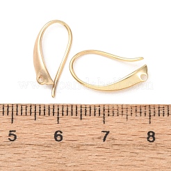 Ganci di orecchini in ottone&nbsp;KK-G604-03G