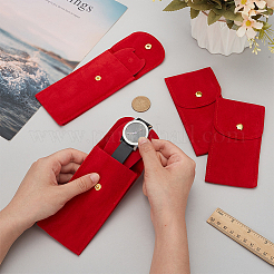 Бархатная сумка для хранения упаковки часов AJEW-WH0473-28