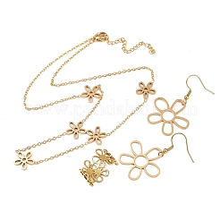 Комплект из ожерелья SJEW-F225-03G