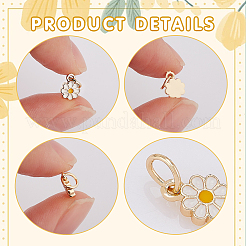 Подвески из эмали из сплава 20 шт.&nbsp;DIY-NB0012-71