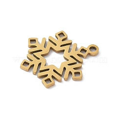 Pendentifs de Noël en acier inoxydable 201&nbsp;STAS-S157-02C-G