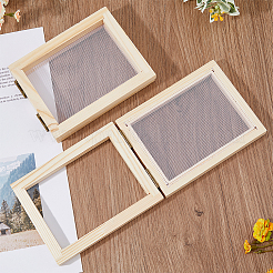 Fabrication de papier en bois&nbsp;DIY-WH0304-785
