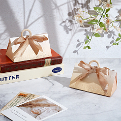 30 Stück dreieckige Geschenkboxen aus Papier für Hochzeitssüßigkeiten&nbsp;CON-GO0001-14