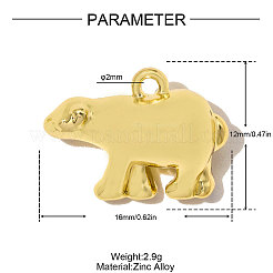 Pendentifs en alliage de zinc&nbsp;AL-OY001-20G