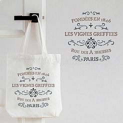 Пластиковые многоразовые шаблоны трафаретов для рисования&nbsp;DIY-WH0172-148