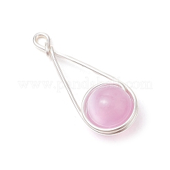 Подвески из натурального селенита&nbsp;PALLOY-TA00209-02