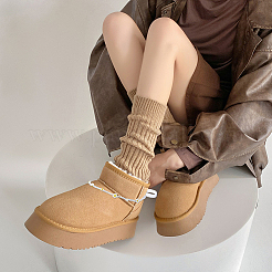 2 Stück Schneestiefel-Dekoration aus Kunststoffperlen&nbsp;FIND-GF0009-08A