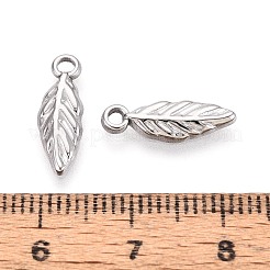 Подвески-листочки из нержавеющей стали 304 STAS-T067-51P