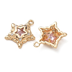 Pendentifs en laiton avec zircon&nbsp;KK-L270-04G