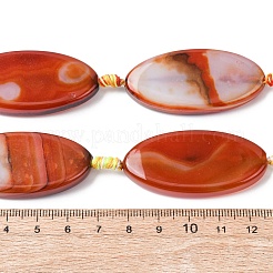 Натуральные полосатые агатовые бусы&nbsp;G-P605-F01-01