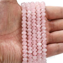 Природного розового кварца нитей бисера G-Z111-A17