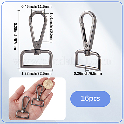 16 шт. поворотные застежки из цинкового сплава&nbsp;FIND-SP0003-73B