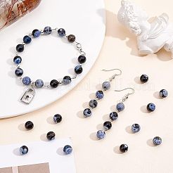 3 нити натуральных огненных агатов с трещинками G-NB0003-46