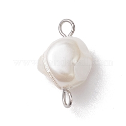 Гальванизированные звенья из ракушечных жемчужин PALLOY-JF04646-02