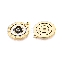 304 Edelstahl-Emaille-Anhänger&nbsp;STAS-Q111-10G-02