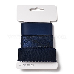 Ruban polyester 9 yards 3 styles&nbsp;SRIB-A014-F05