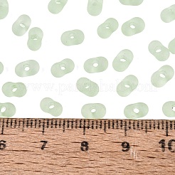 Perles de rocaille en verre transparent dépoli fgb&nbsp;SEED-N013-06A-08