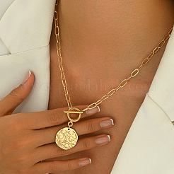 Элегантный латунный кулон в виде звезды и луны TP5799