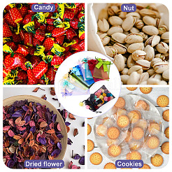 30шт 15 цвета прямоугольные сумки из органзы на шнурке ABAG-TA0001-89