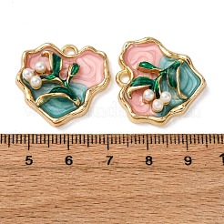 Подвески из эмалевого сплава легкого золота ENAM-B028-34KCG-03