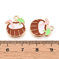 Подвески из сплава и эмали на пляжную тематику&nbsp;ENAM-T022-33D