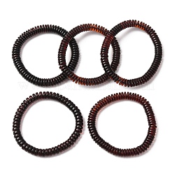 Stretcharmbänder aus natürlichem Bernstein für Damen und Herren&nbsp;BJEW-D462-02B