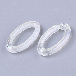 Transparentem Acryl Verknüpfung Ringe&nbsp;LS-PACR-R246-013