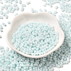 Colori opachi lustro perline di semi di vetro&nbsp;SEED-B001-01A-02