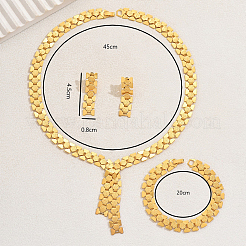 Элегантные геометрические серьги-гвоздики из железа во французском стиле&nbsp;LU5439