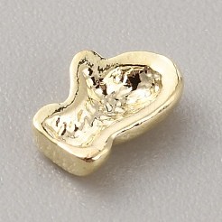 Кабошоны сплава рождественской тематики&nbsp;DIY-WH0430-074G-LG