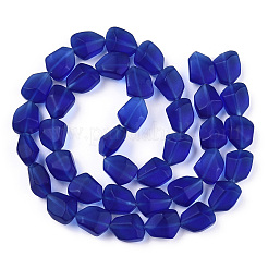 Прозрачные бусины из матового стекла&nbsp;LS-FGLA-S001-02E