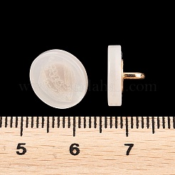 Bottoni con gambo in lega di resina a 1 foro&nbsp;FIND-B065-03G-07