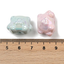 Светящиеся и УФ-покрытые непрозрачные акриловые бусины OACR-B031-26