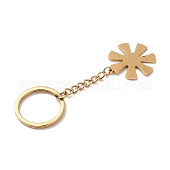 Schlüsselanhänger aus Edelstahl 304&nbsp;KEYC-Z011-01G