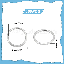 150 шт. соединительные кольца из нержавеющей стали 304 STAS-UN0042-56