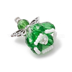 Граненые подвески стекла PALLOY-MZ00583-09