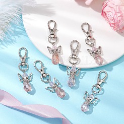 10 шт. стеклянные подвесные украшения HJEW-JM02548