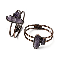 Браслеты из натуральных аметистов&nbsp;G-B150-05R-04