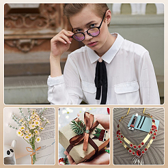 120шт 4 цвета железные стразы кабошоны&nbsp;FIND-FG0004-57