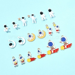 18шт 9 стиля подвески из сплава с эмалью FIND-FS0003-66